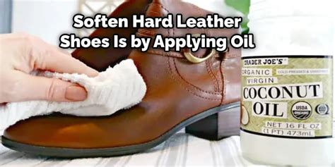 how to soften fake leather shoes|softening old hard leather.